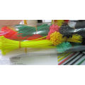 Ataduras de cables de nylon autoblocantes coloreadas